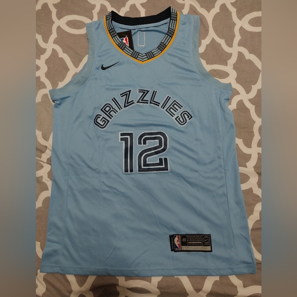 Basketball"Ja"Jersey #Grizzles #Trending #MVP #Hot #BabyBlue
